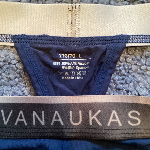 Navy blue Thong, large - Picture 4 of 4